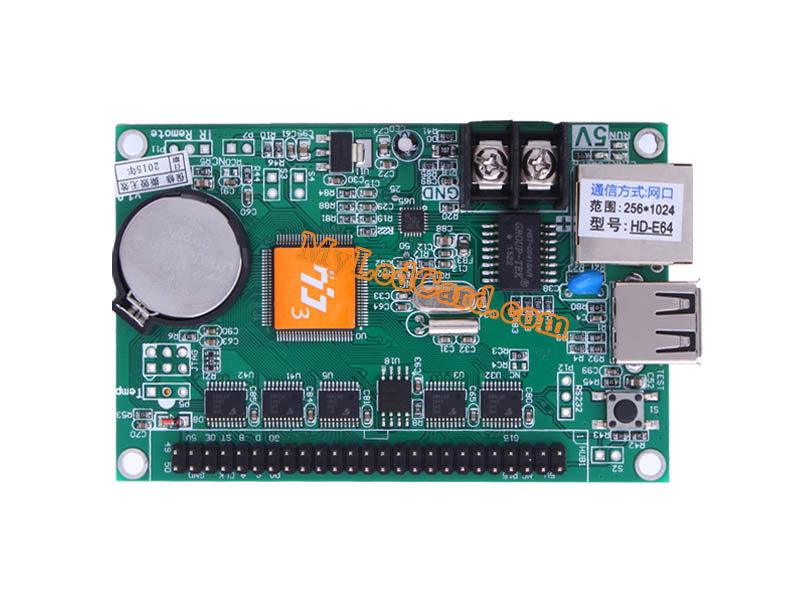 HD-E64 Ethernet LED Display Board Controller Card