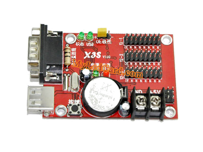 Kaler X3S LED Controller with USB+Serial Ports