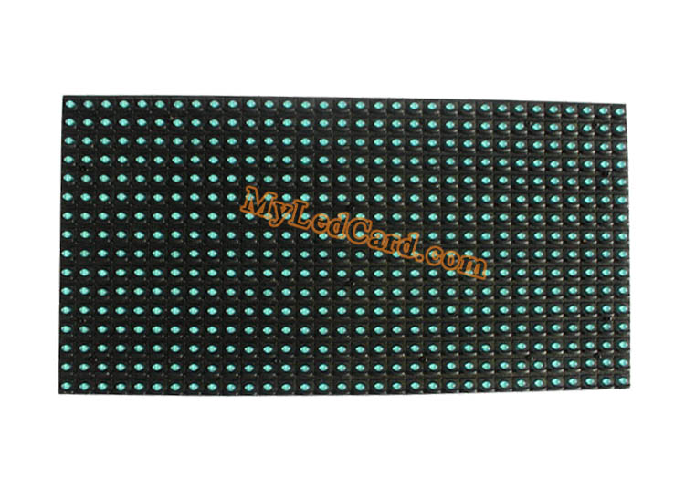 P10 Semi Outdoor Blue Color LED Display Sign Module 320*160mm