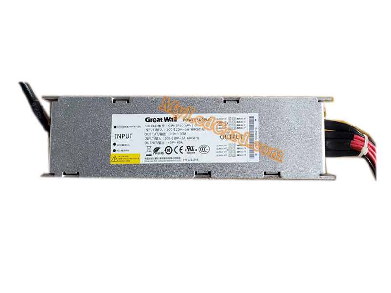 Great Wall GW-EP200WV5-2 LED Power Supply
