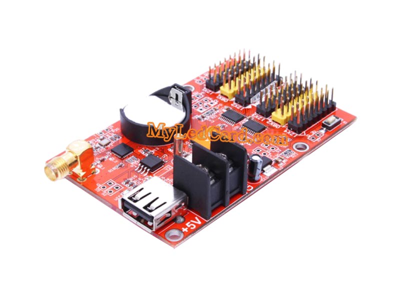 HD-S63 LED Sign Controller Card with USB and Serial Ports