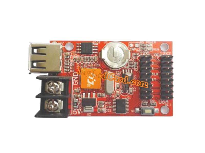 HD-U6A LED Scrolling Board U-disk Controller Card (5PCS)