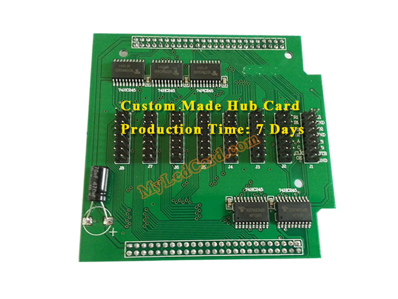 Hub123 LED Screen Hub Card