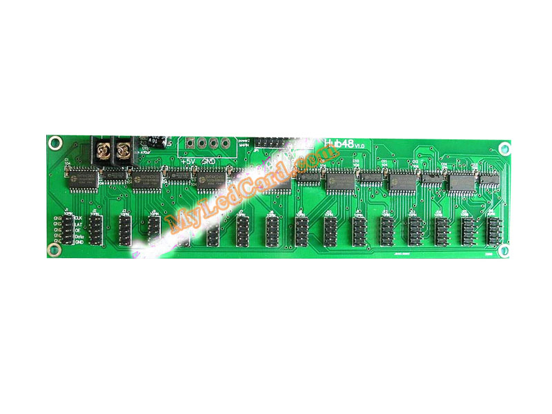 Hub48 LED Curtain Hub Card