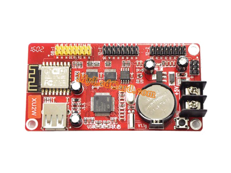 Kaler XU2W LED WiFi Controller Card with USB Port