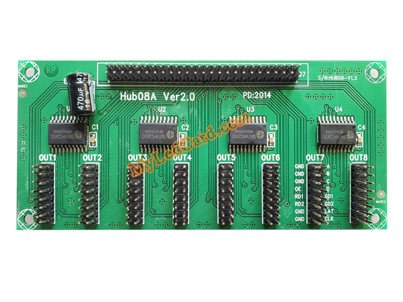 LED Adapter Card HUB08/HUB08A