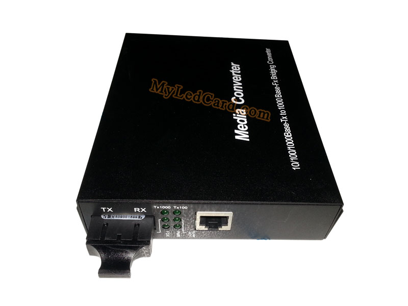 Linsn SC801 Single Mode Optical Fiber Converter - Click Image to Close