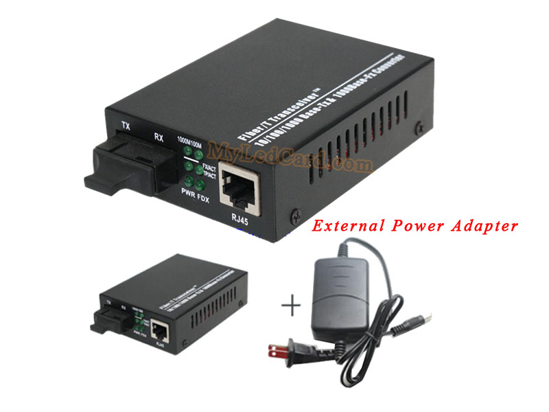 Linsn SC801 Single Mode Optical Fiber Converter - Click Image to Close