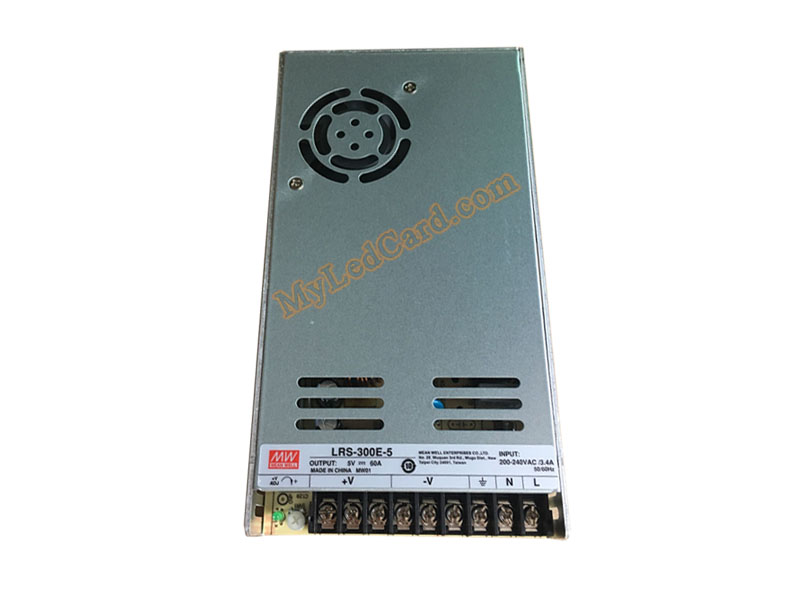 MeanWell LRS-300E-5 LED Panel Power Supply