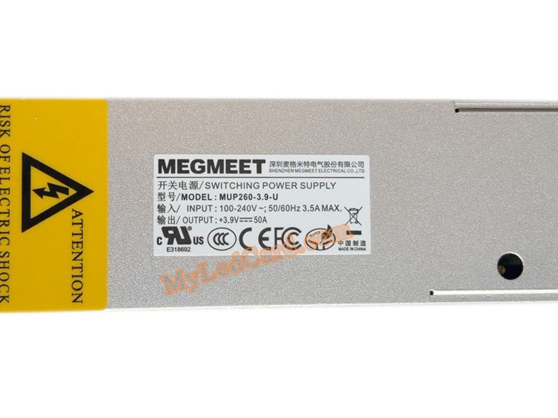 Megmeet MUP260-3.9-U Series Current Sharing Power Supply Megmeet MUP260-U by Megmeet - view 2