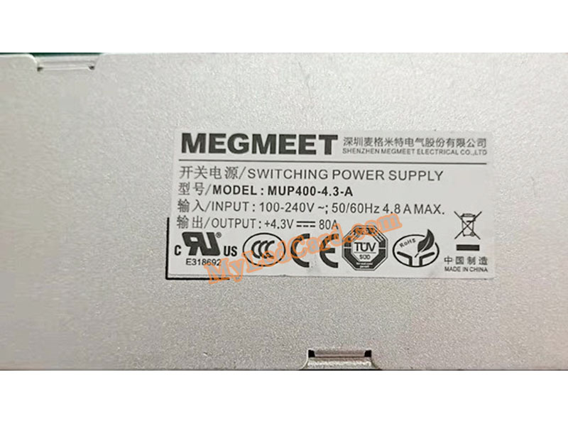 Megmeet MUP400-4.3 MUP400-4.5-A Current Sharing Power Supply (image for) Megmeet MUP400-4.3 MUP400-4.5-A Current Sharing Power Supply