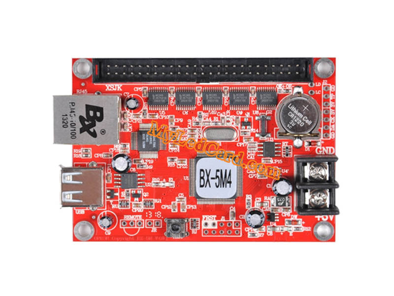 OnBon BX-5M4 Ethernet and Serial Ports LED Sign Controller Card