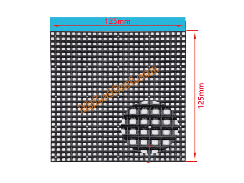 P4.81 Indoor SMD LED Display Module Face Mask