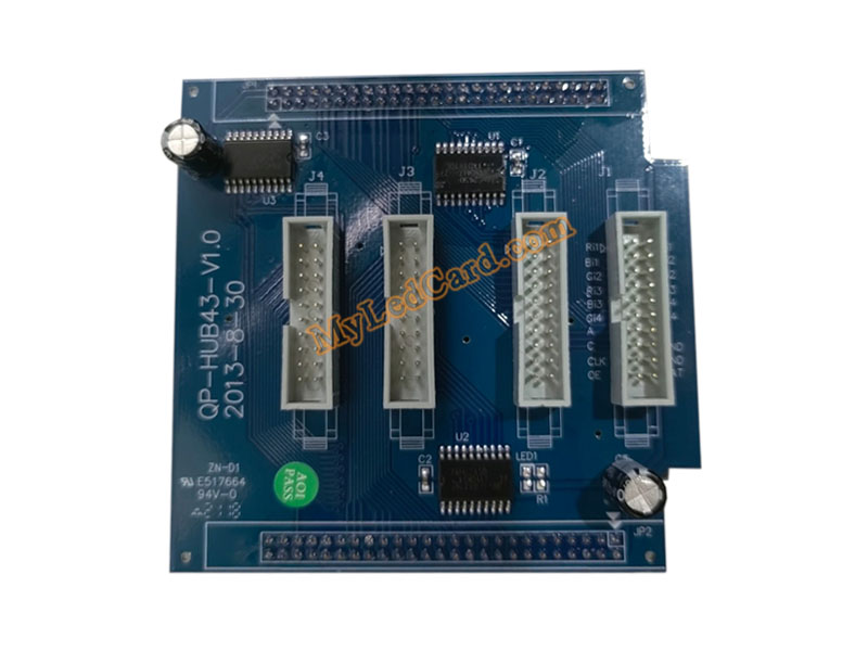 QP-HUB43-V1.0 20 Pin LED Hub Card