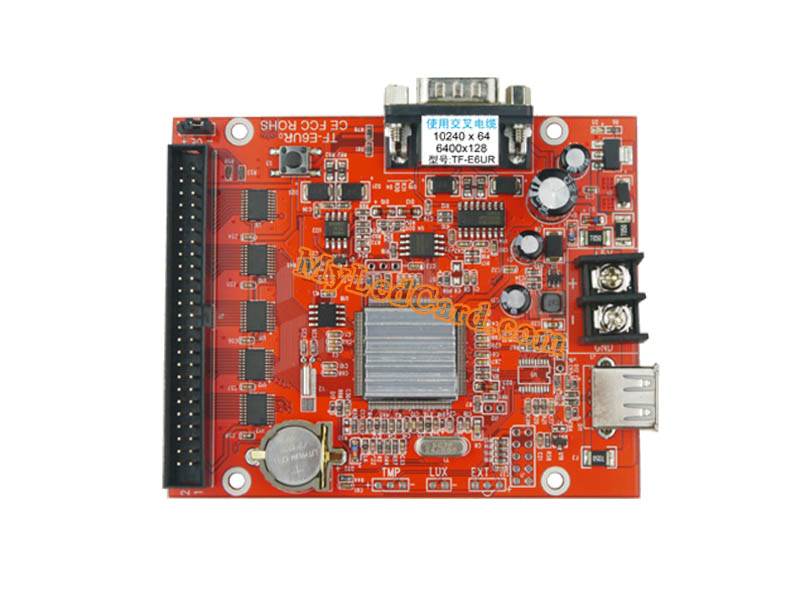 TF-E6UR TF-E3U Multi-area U-disk LED Controller Card