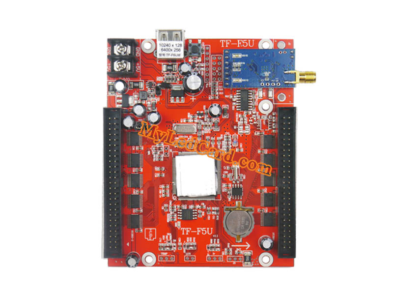 TF-F6UW LED Sign Controller Card with TF WIFI USB Port