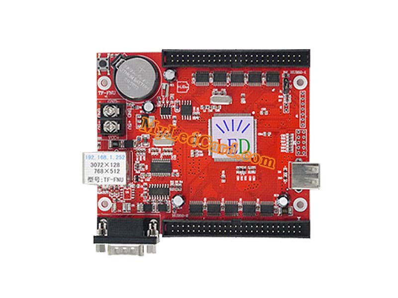 TF-FNU LED Board Controller with COM/USB/Serial Ports