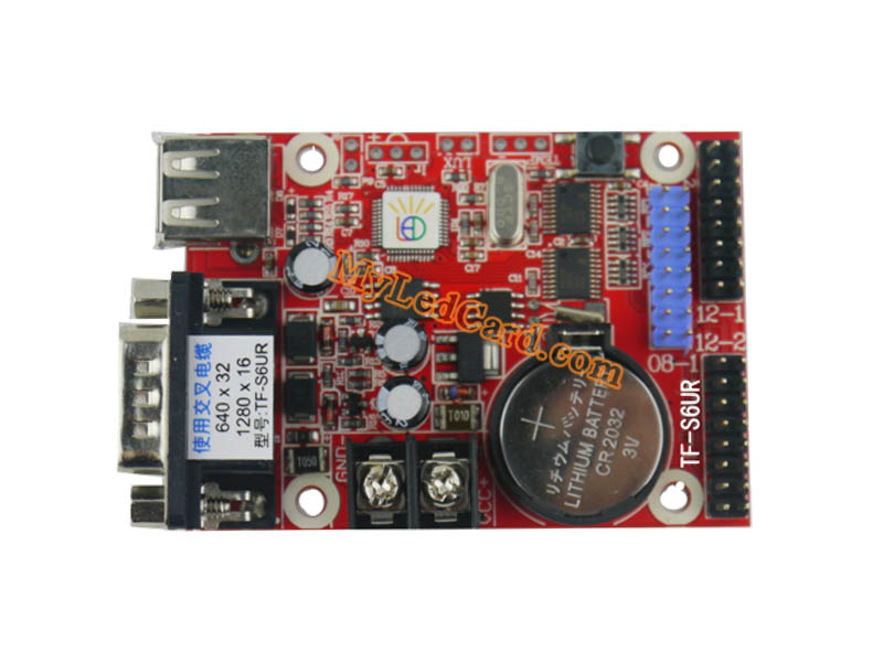 TF-S6UR TF-S5UR U Disk LED Message Controller Board