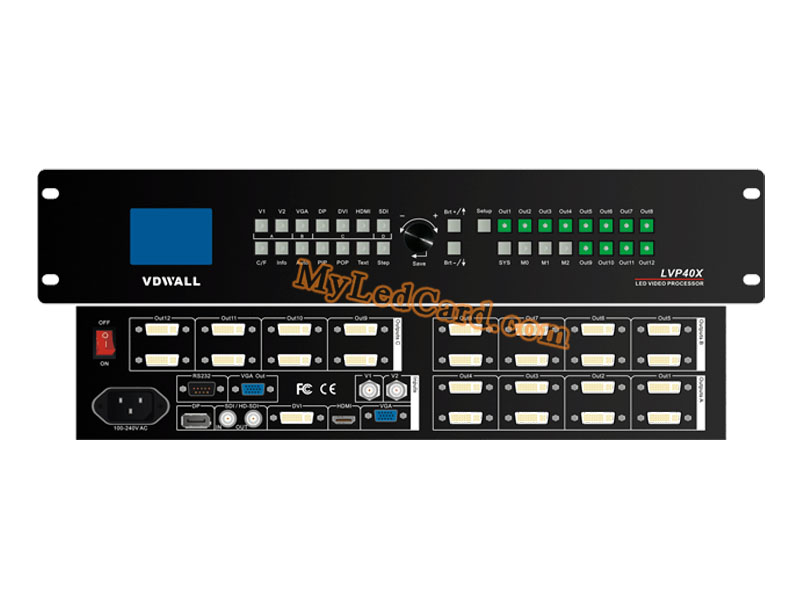 VDWall LVP408 LED HD LED Video Splicing Processor