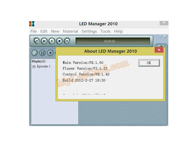 ZDEC LED Manager 2010 V8 Setup Software