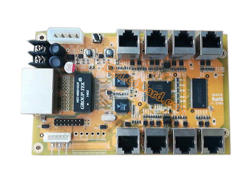 ZDEC V9 VD3476 VD3550A EMC LED Receiving Card