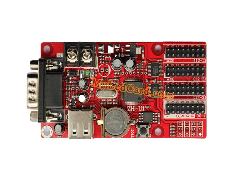ZH-U1 LED Display Control Card with RS232 and USB Ports